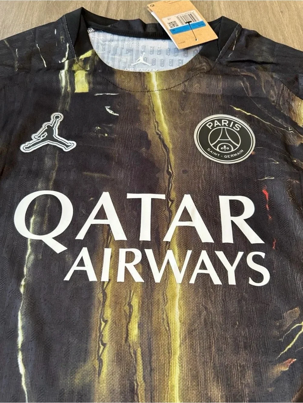 Jordan O. Dembélé #10 Black and Gold Soccer Jersey